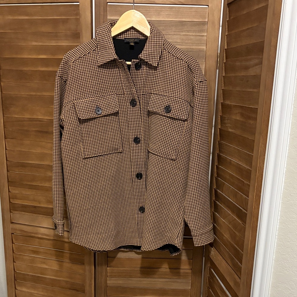 Current Air Houndstooth Patterned Top - image 1